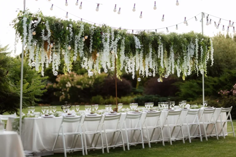 Wedding in the garden